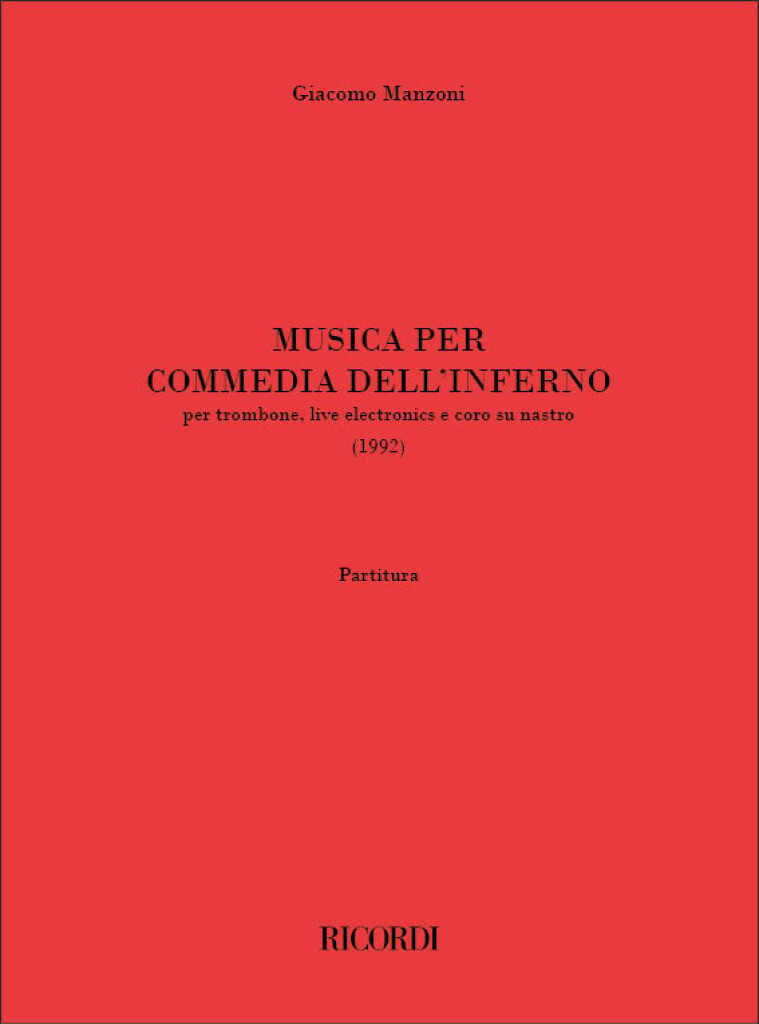 Musica per  Commedia dell'Inferno